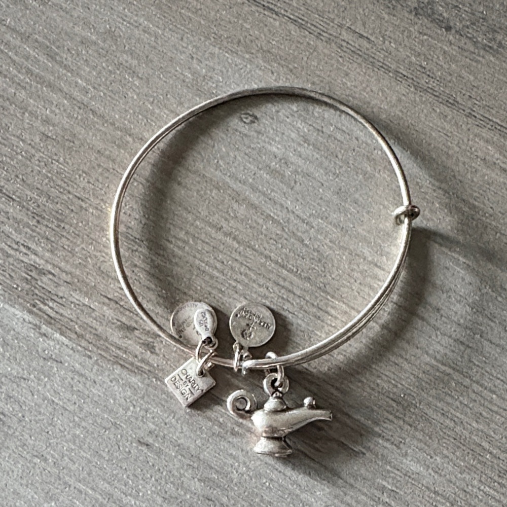Alex & Ani Charm Bangle Bracelet preloved